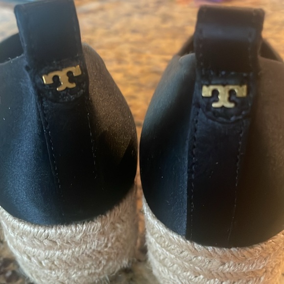 Tory Burch Black Heather Wedges - Picture 5 of 5